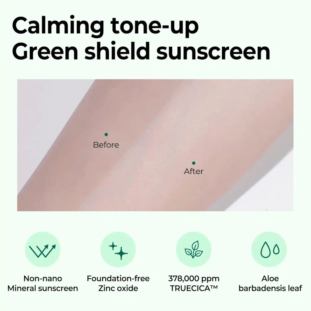 Some By Mi Truecica Mineral Calming Tone-Up Suncream SPF 50+ - 50Ml - Image 3