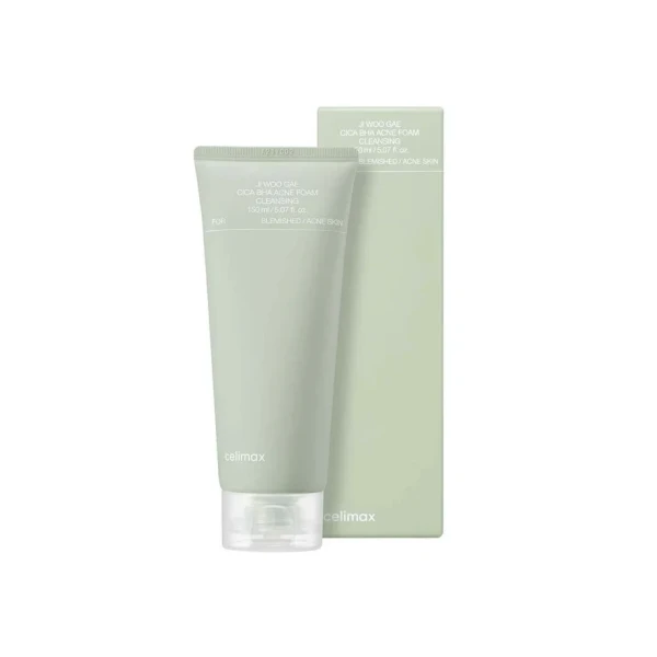 CELIMAX Ji Woo Gae Cica BHA Acne Foam Cleansing -150ml