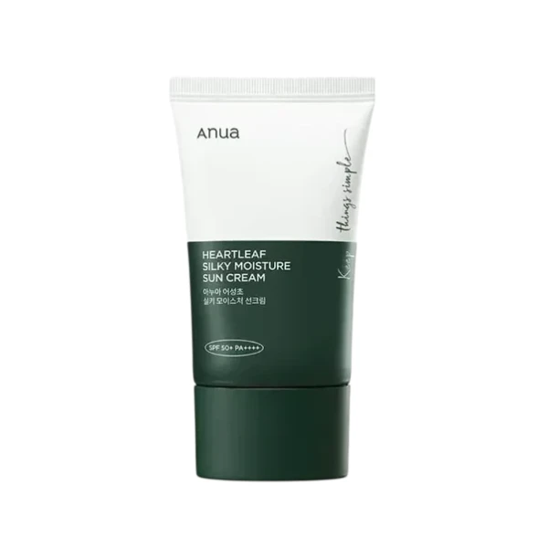 ANUA Heartleaf Silky Moisture Sun Cream -50ml