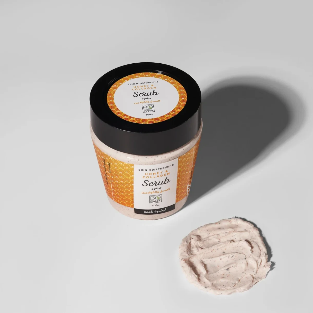 Bobana Honey & Collagen Body Scrub -300gm - Image 3
