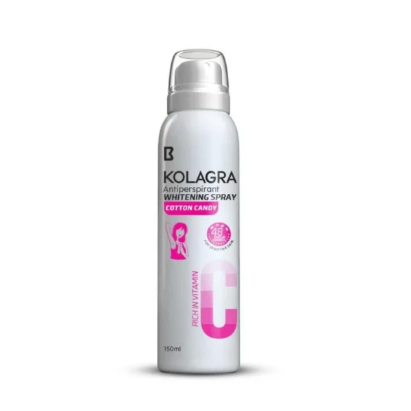 Kolagra Antiperspirant WHITENING SPRAY For Women-150ml