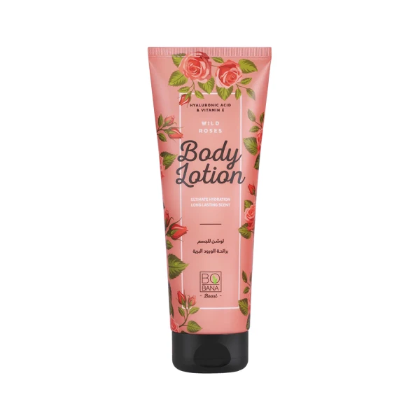 Bobana Body Lotion with Wild Roses