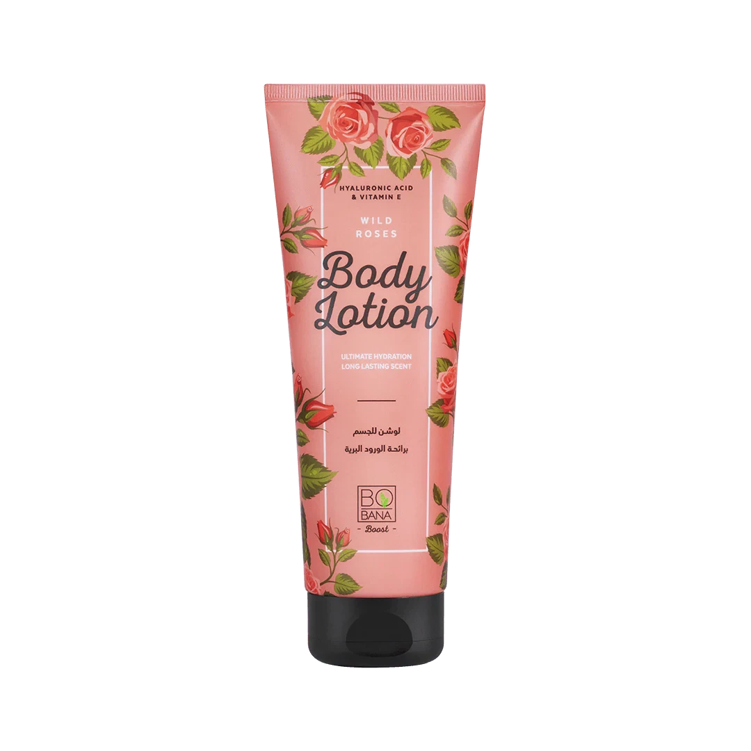 Bobana Body Lotion with Wild Roses