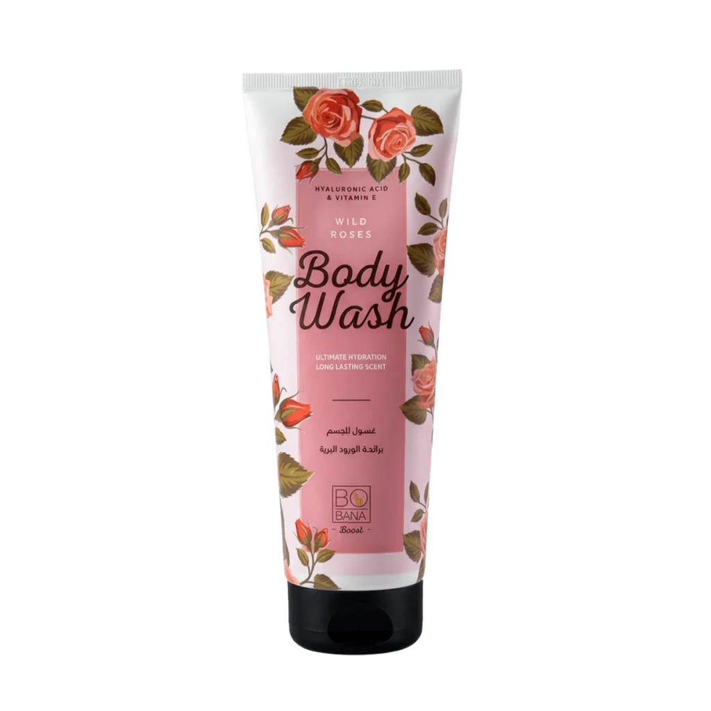 Bobana Body Wash with Wild Roses