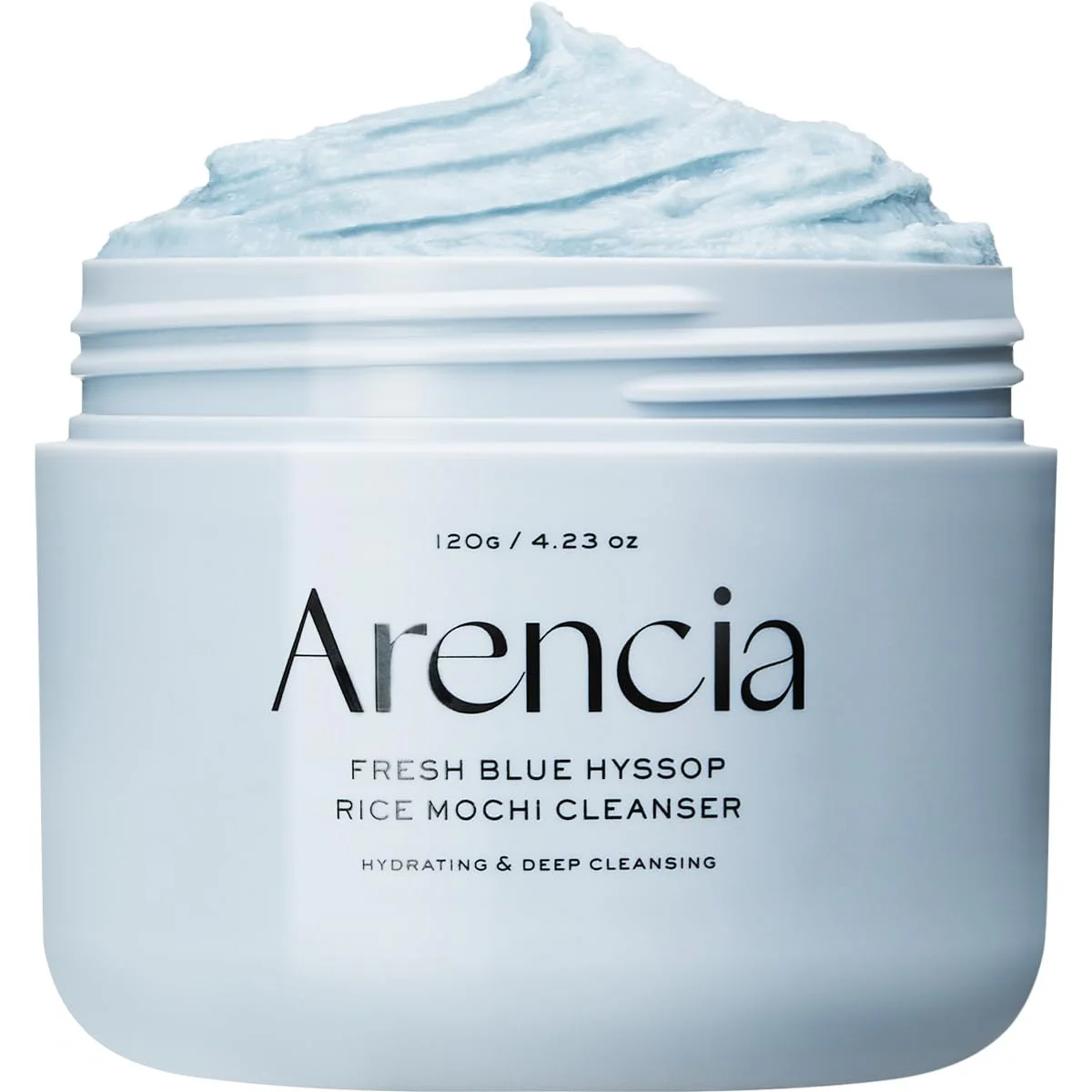 Arencia Blue Hyssop Rice Mochi Cleanser