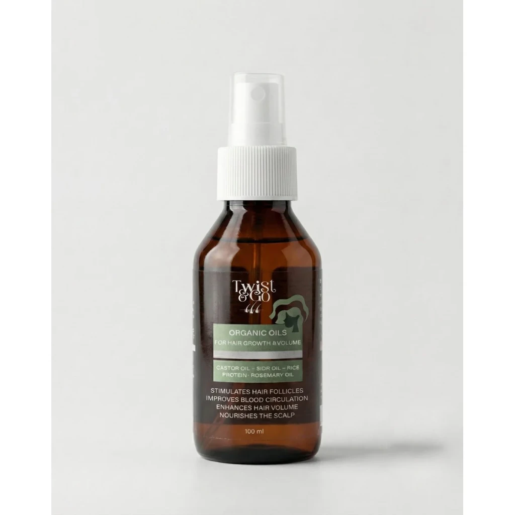 Twist & Go Organic Oils Stimulator - For hair growth and volume