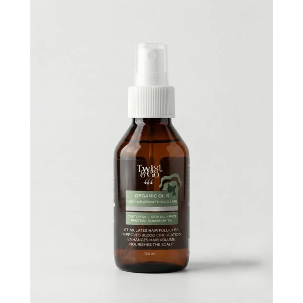 Twist & Go Organic Oils Stimulator - For hair growth and volume