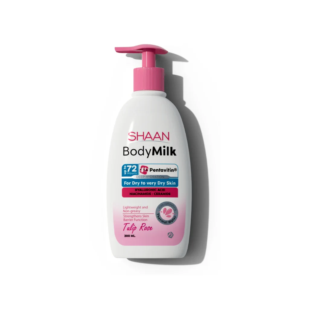 SHAAN Tulip Rose Body Milk