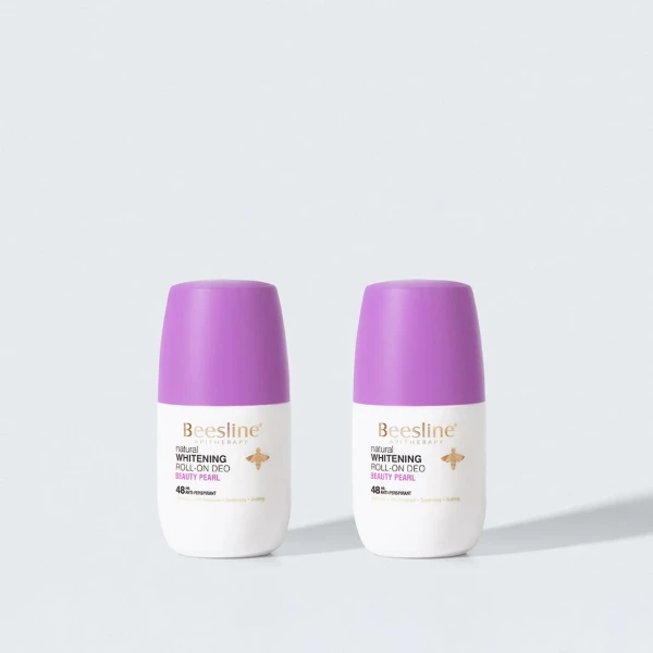Beesline Whitening Roll On Deodorant - Beauty Pearl (1+1)