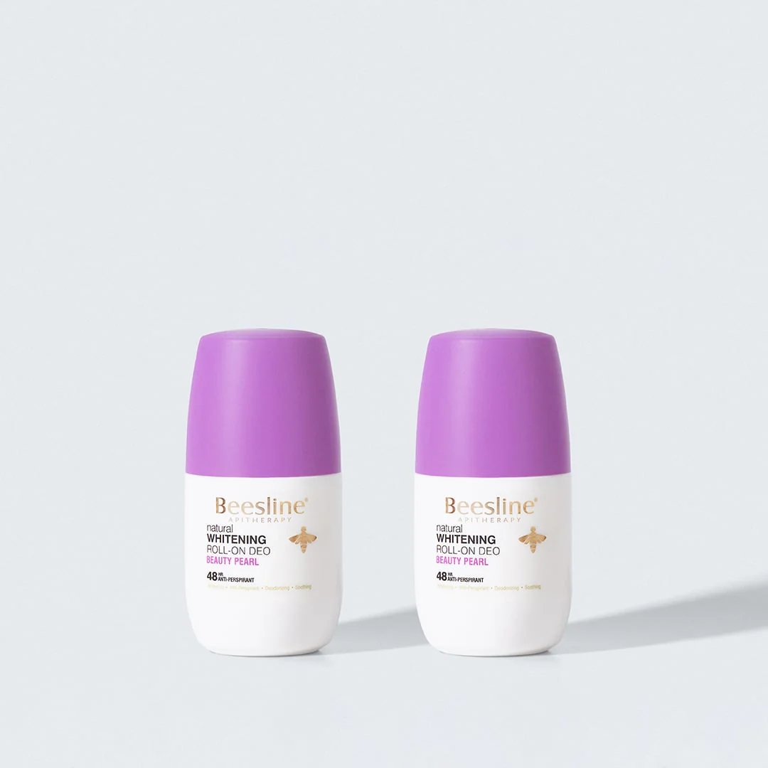 Beesline Whitening Roll On Deodorant - Beauty Pearl (1+1)