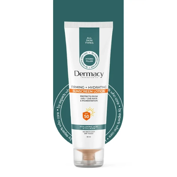 DERMACY Firming Sunscreen Lotion SPF50