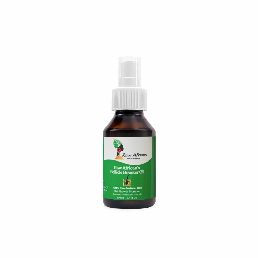Raw African Hair Follicle Booster Oil