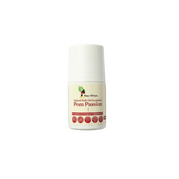 Raw African Roll-On Deodorant Pom Passion