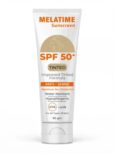 Melatime Sunscreen SPF50 + tinted