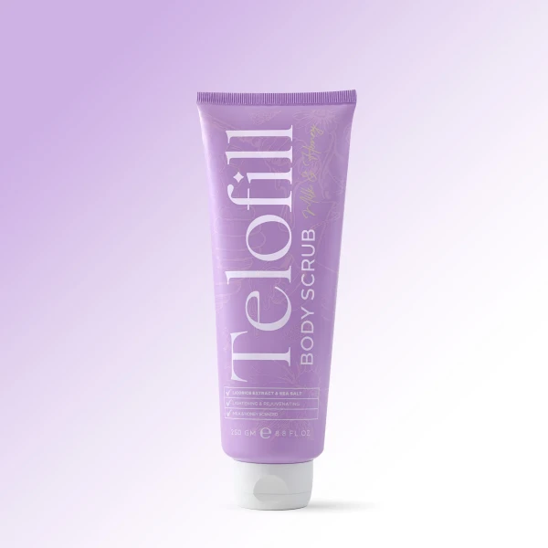 Telofill Milk and Honey Body Scrub -250gm