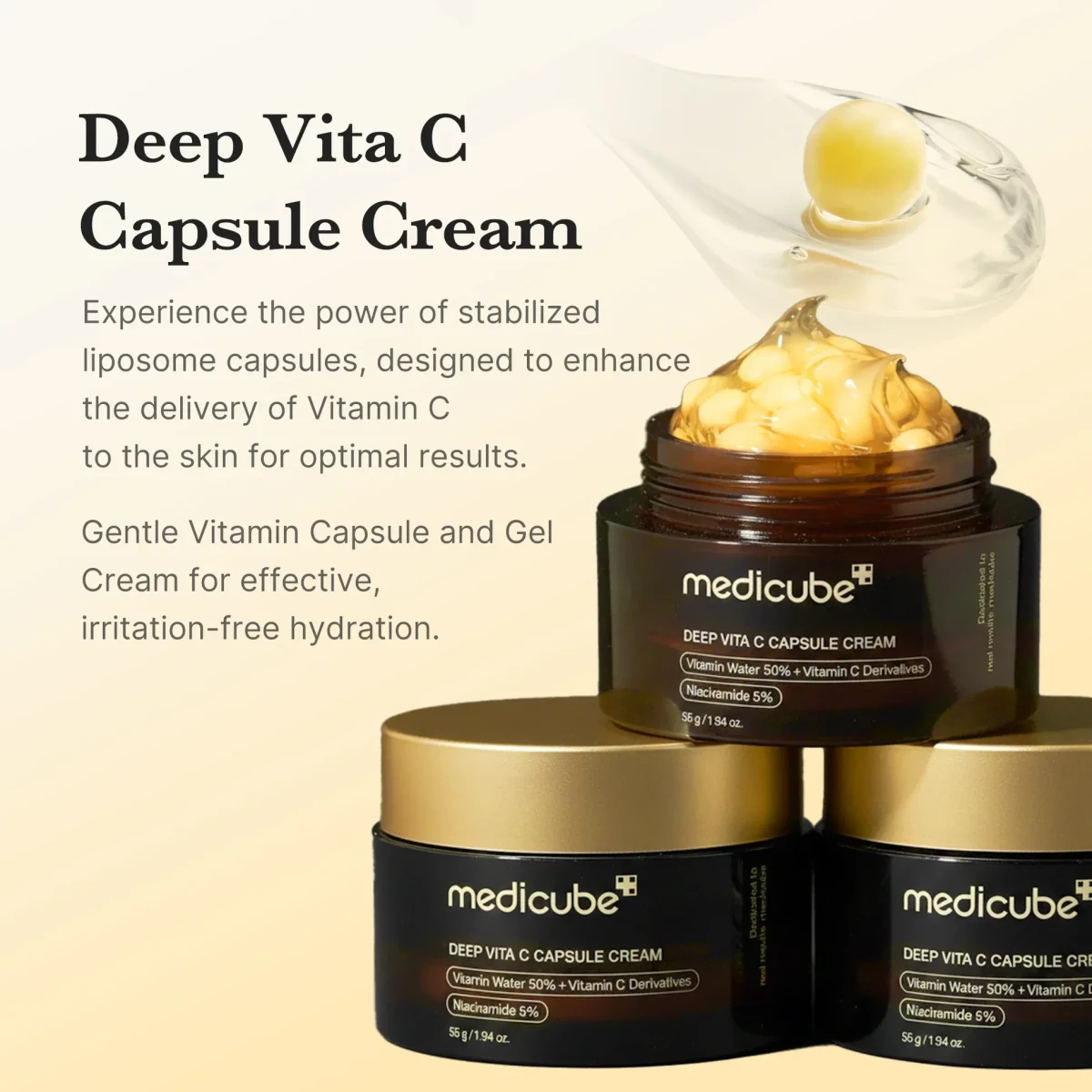 MEDICUBE Deep Vita C Capsule Cream