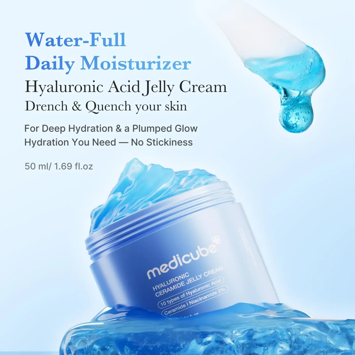 MEDICUBE Hyaluronic Ceramide Jelly Cream