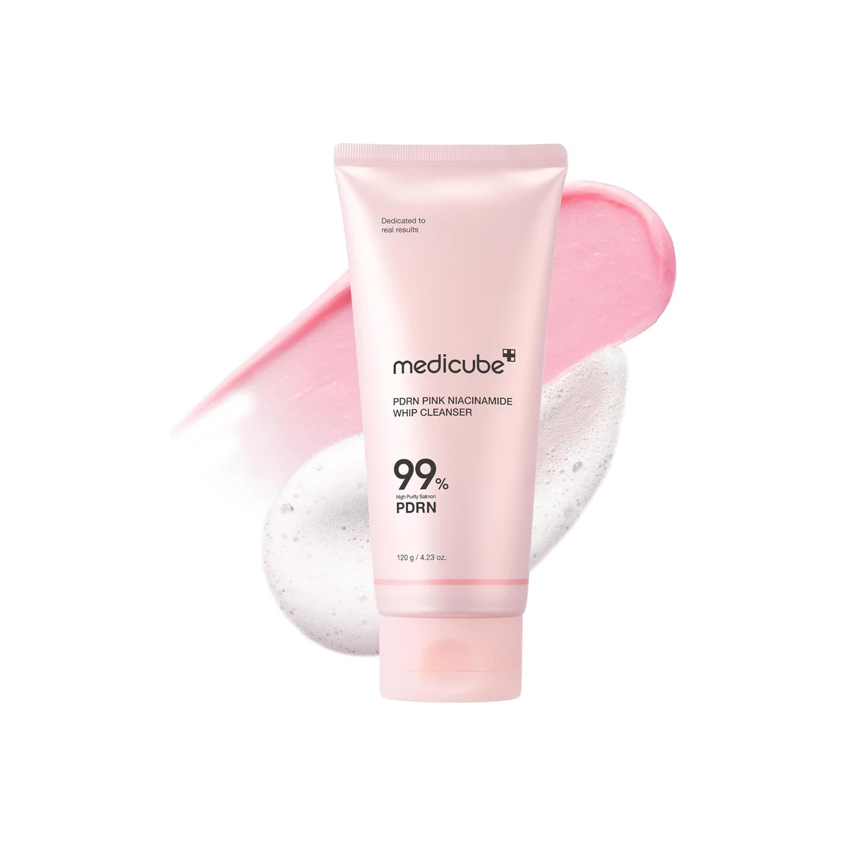 MEDICUBE PDRN Pink Niacinamide Whip Cleanser
