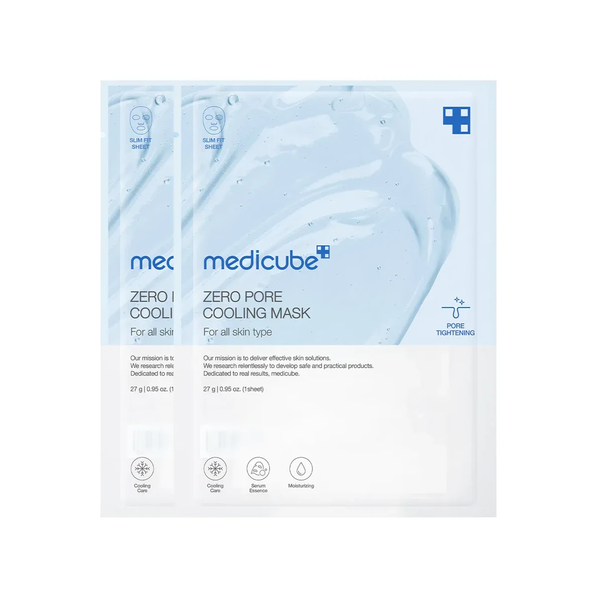 MEDICUBE Zero Pore Cooling Mask - LEA-LR