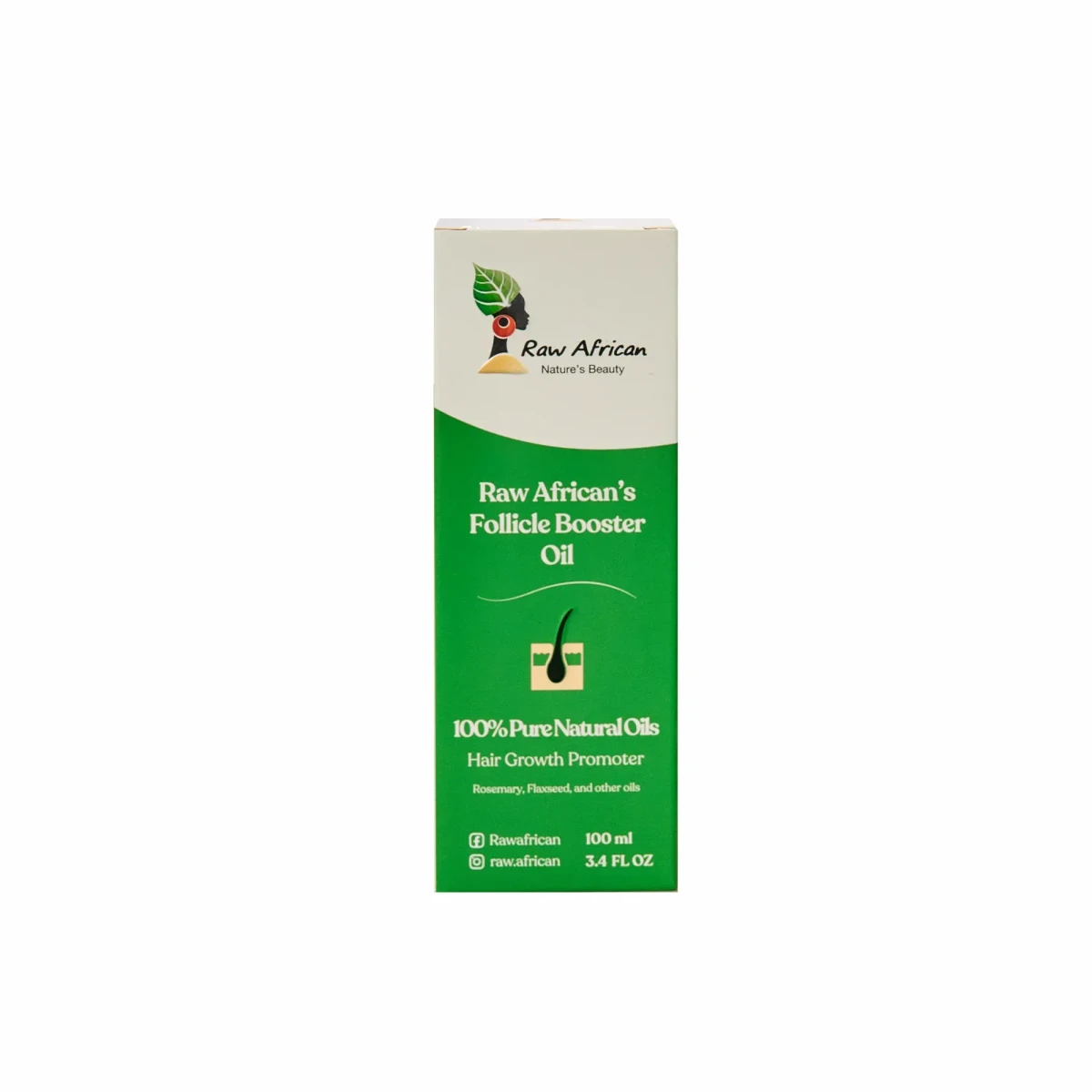 Raw African Hair Follicle Booster Oil