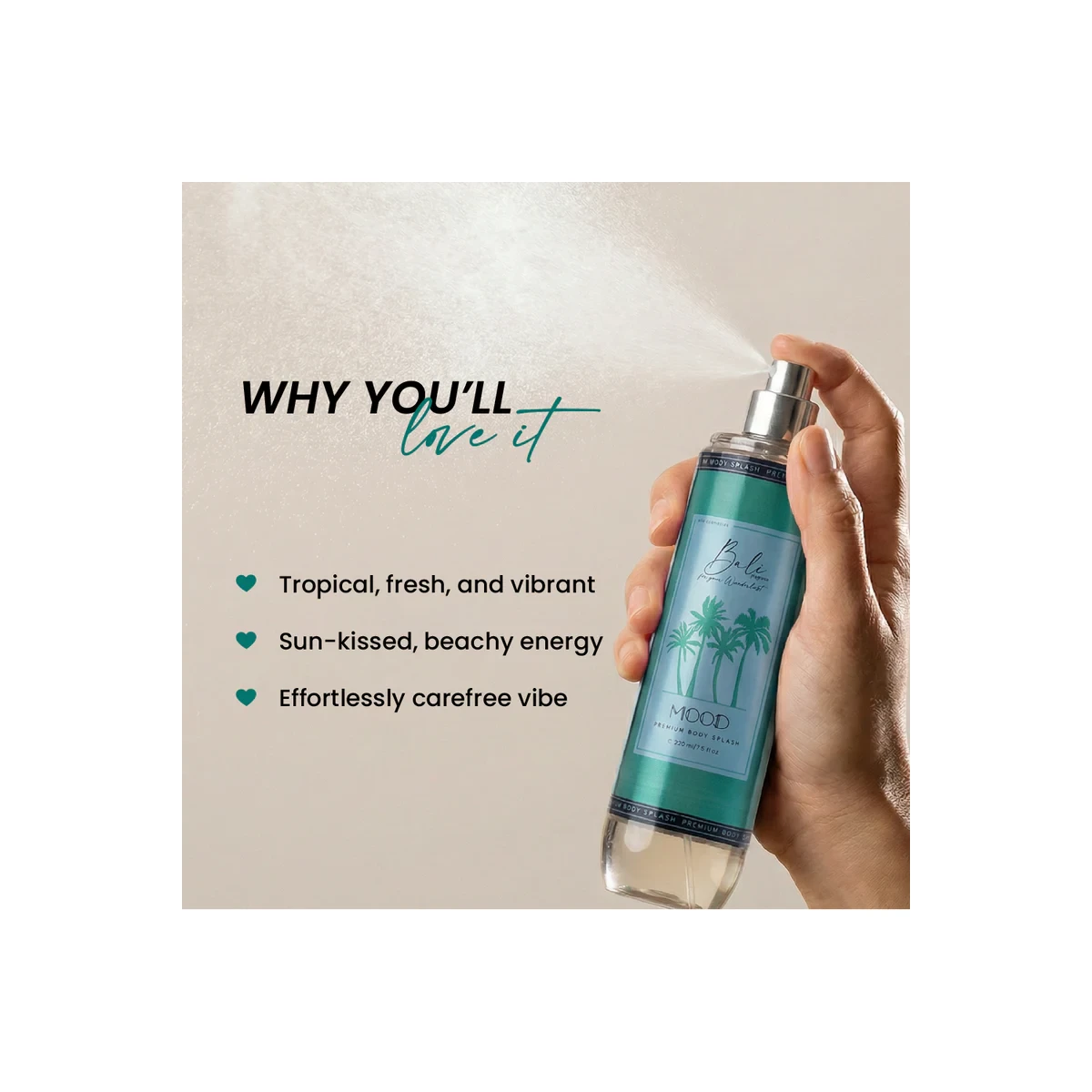 MOOD Bali Body Splash