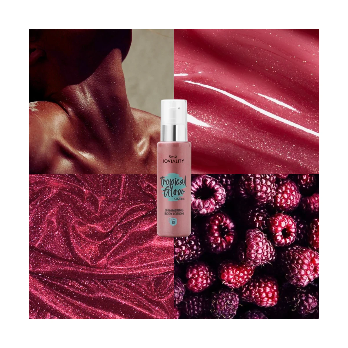 JOVIALITY Tropical Glow Shimmering Lotion SPF15