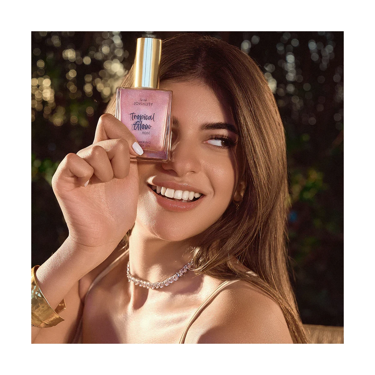 JOVIALITY Tropical Glow Shimmering Dry Oil