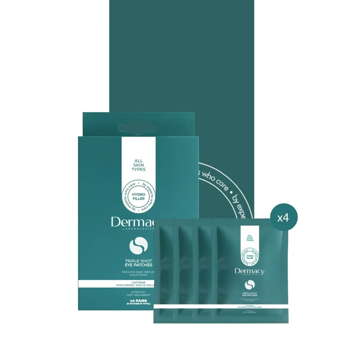 Dermacy Triple Shot Eye Patches Box