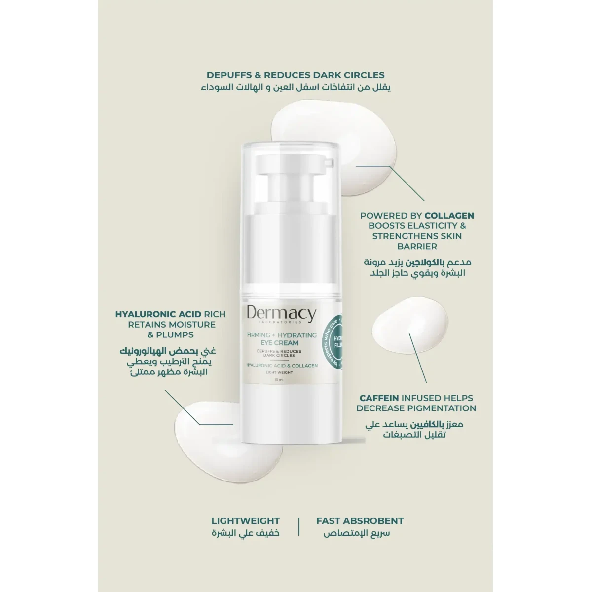 DERMACY Firming & Hydrating Eye Cream