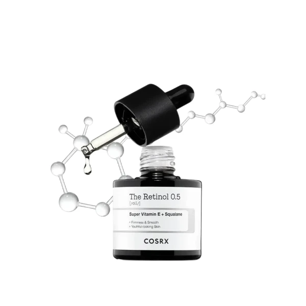 COSRX The Retinol 0.5 Oil Super Vitamin E+ Squalane