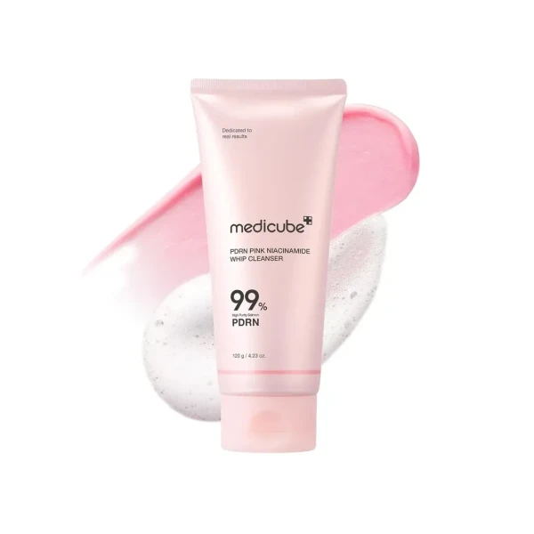 MEDICUBE PDRN Pink Niacinamide Whip Cleanser