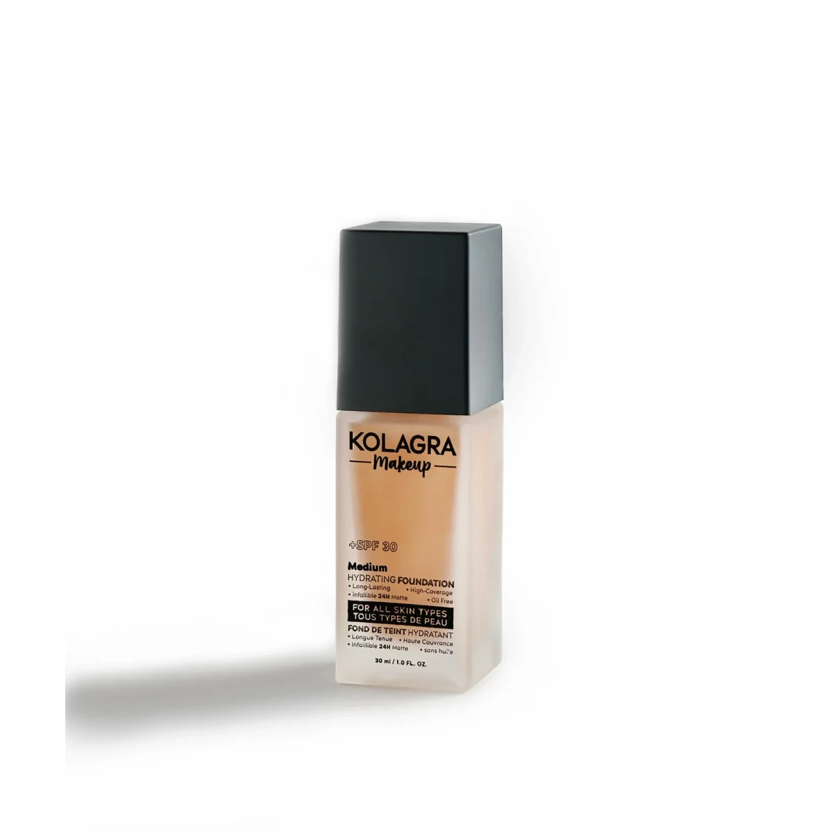 kolagra makeup Foundation SPF30+ Medium -30ml - Image 2