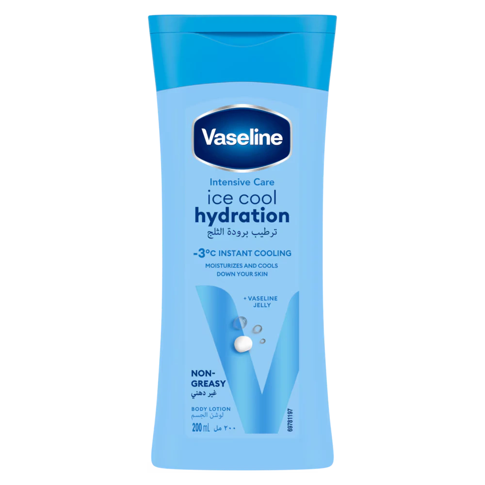 VASELINE ICE COOL HYDRATING BODY LOTION VASELINE ICE COOL HYDRATING BODY LOTION