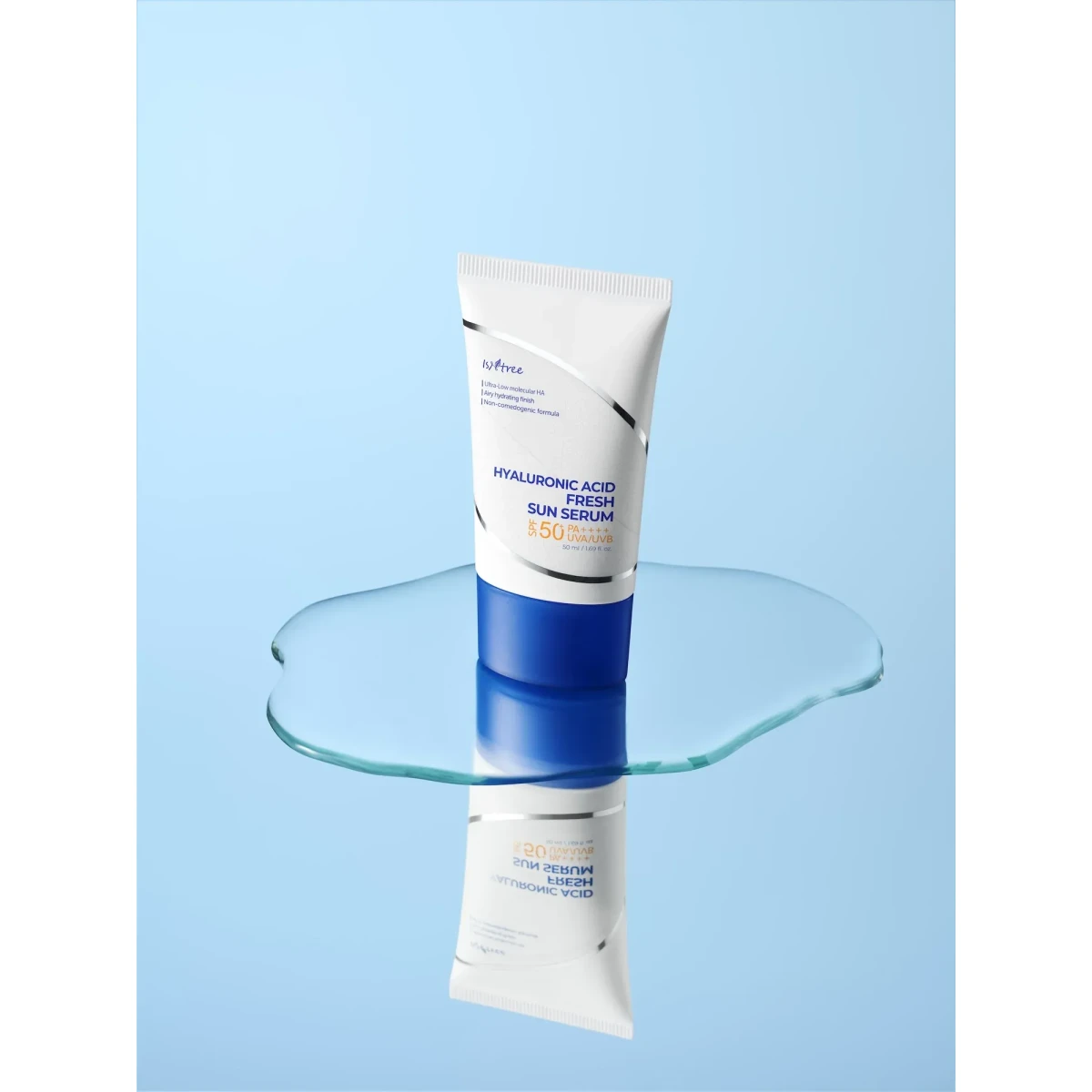 ISNTREE Hyaluronic Acid Fresh Sun Serum - Image 3