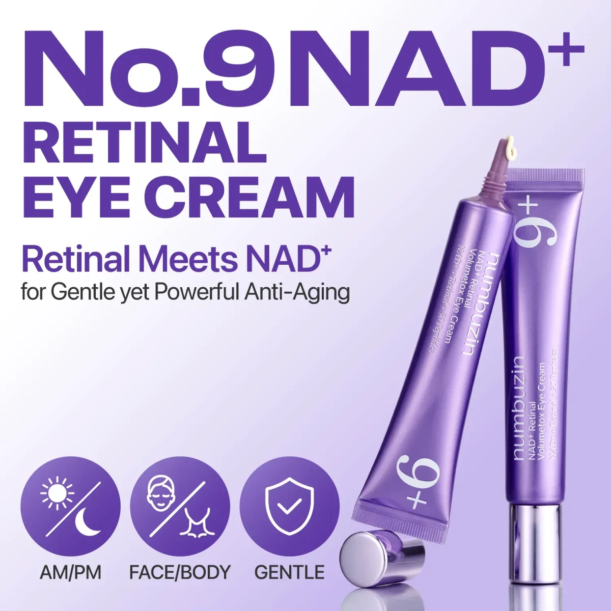 Numbuzin No.9 NAD Retinal Volumetox Eye Cream