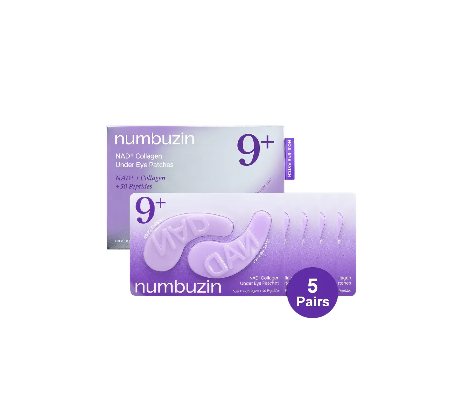 Numbuzin NAD+ collagen under eye patches 2 patches