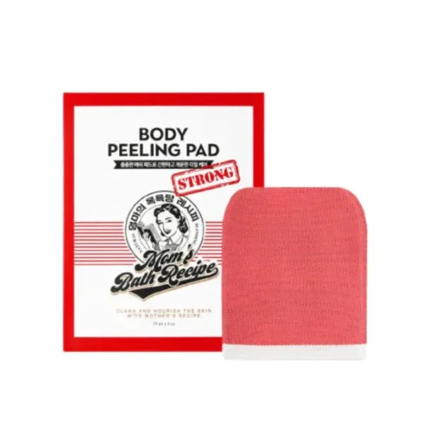 MOM'S BATH RECIPE Body Peeling Pad Strong (1 Pc)