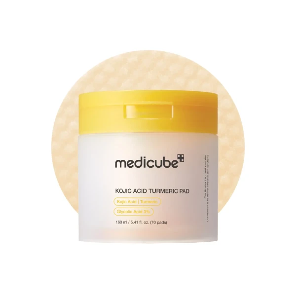 MEDICUBE Kojic Acid Turmeric Pad 70 Pads
