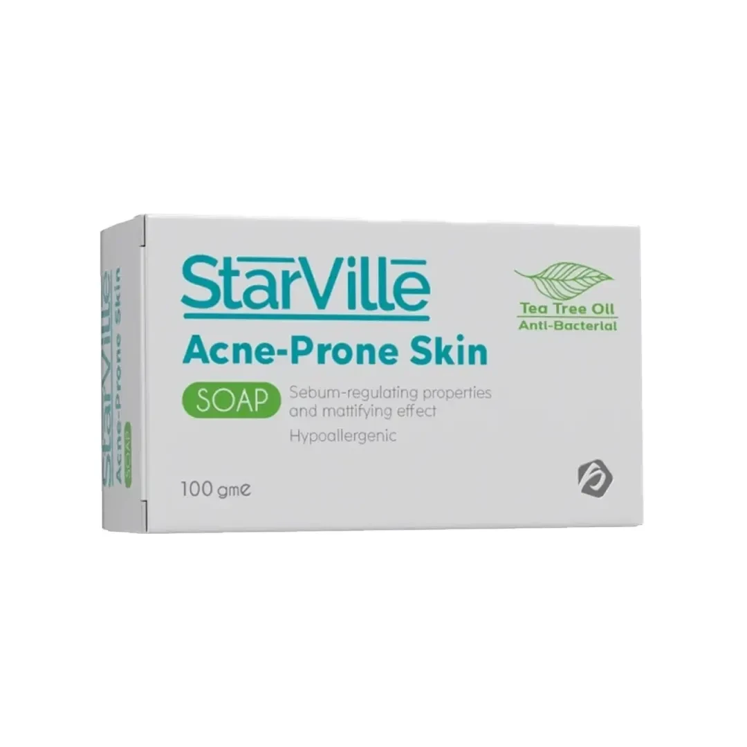 L0000000000773-600x600 Starville Acne Prone Skin Soap 100 gm - Image 1
