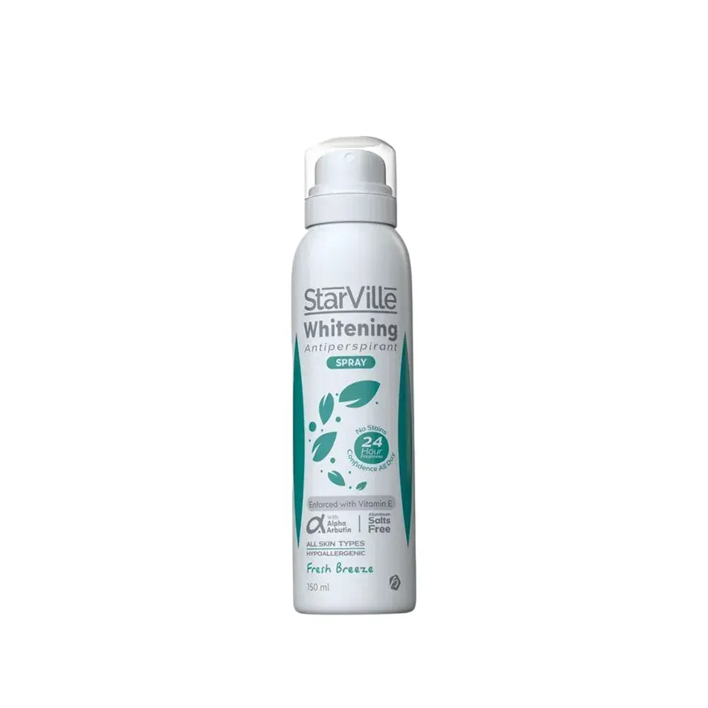 Starville Whitening Antiperspirants Spray Fresh Breeze