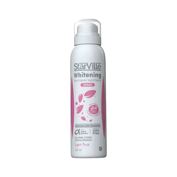 Starville Whitening Antiperspirants Spray Light Pink