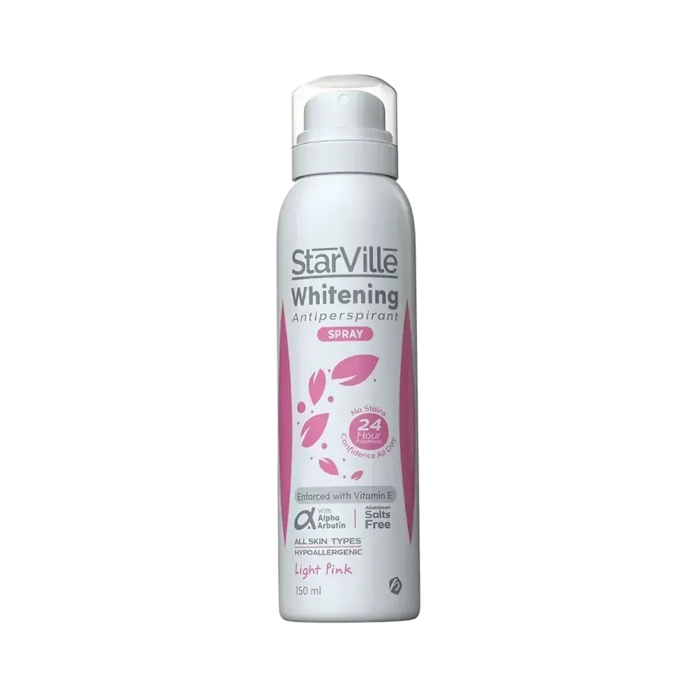 Starville Whitening Antiperspirants Spray Light Pink