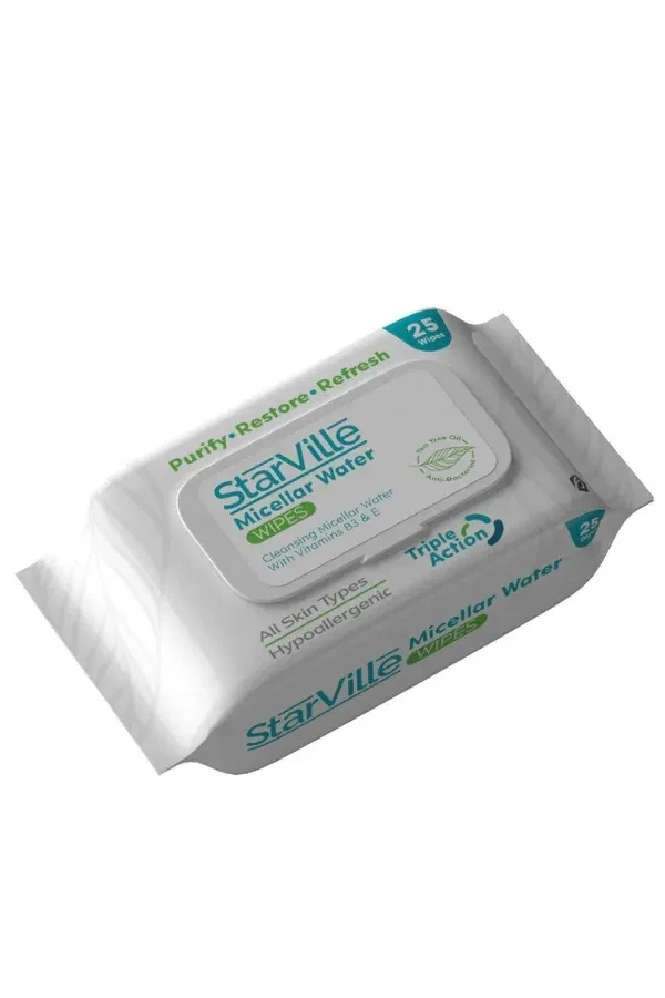StarVille Micellar Water Wipes 25 pcs StarVille Micellar Water Wipes 25 pcs