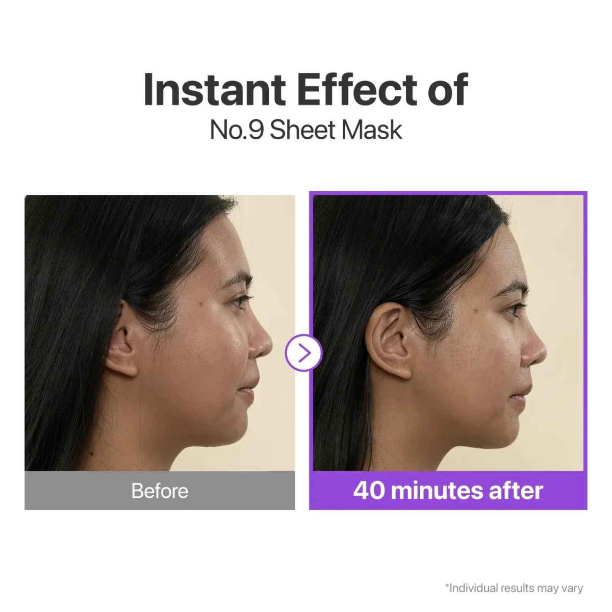 Numbuzin No. 9 NAD Bio Lifting-sil Full Face Pack Sheet (1ea)