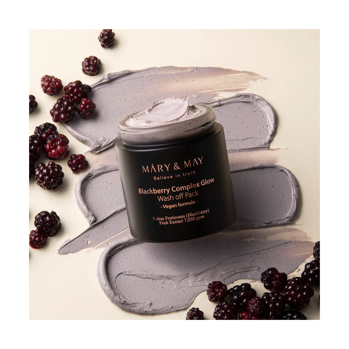 Mary&May Vegan Blackberry Complex Glow Wash off Pack
