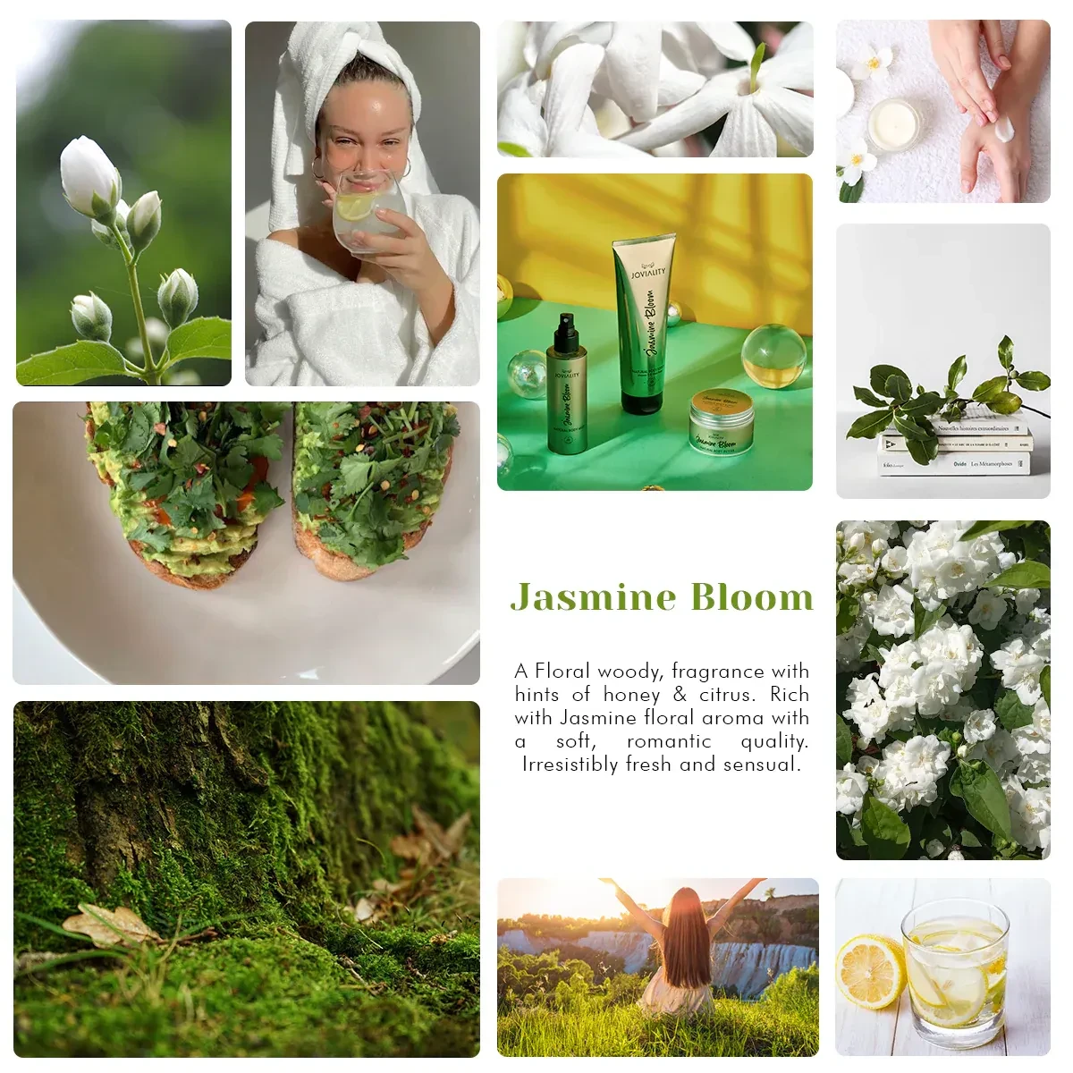 JOVIALITY Natural Body Lotion - Jasmine Bloom 240ml