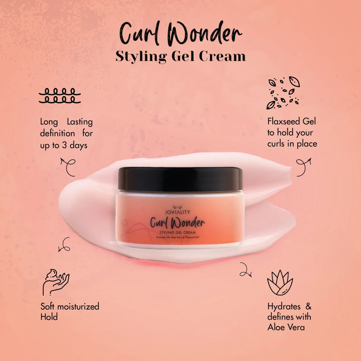 JOVIALITY Curl wonder styling cream