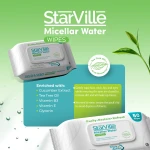 StarVille Micellar Water Wipes 25 pcs