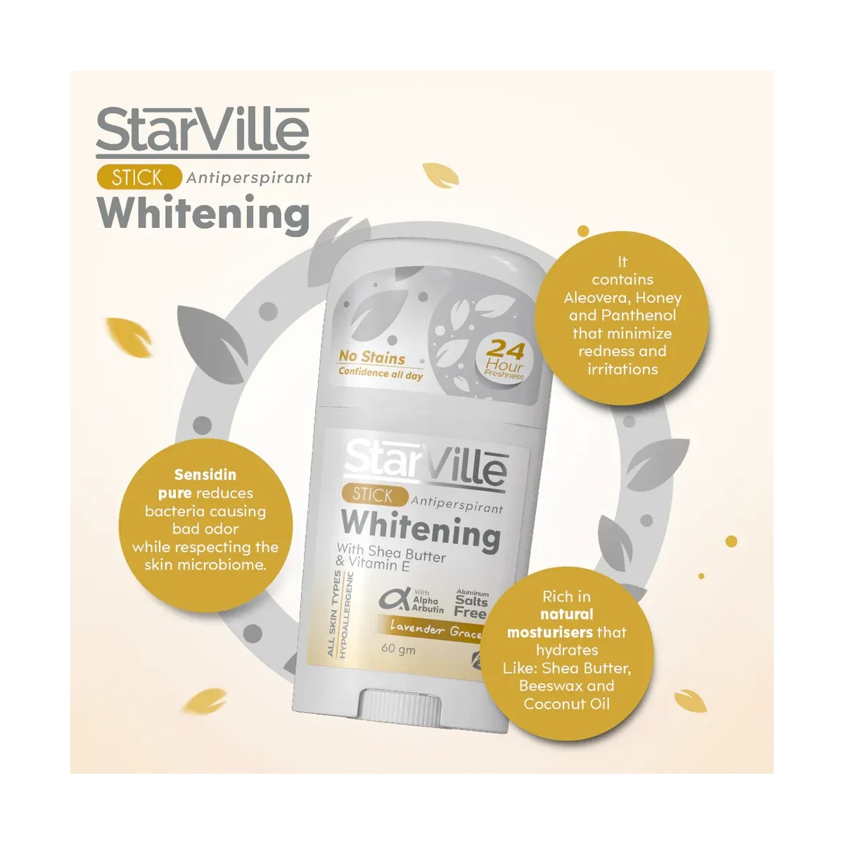 StarVille Whitening Stick Lavender Grace