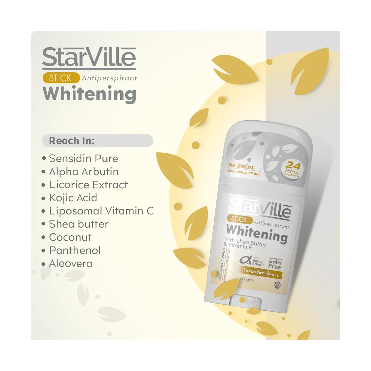 StarVille Whitening Stick Lavender Grace